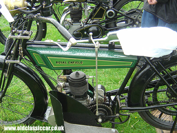 Royal Enfield Motorcycle picture.