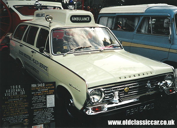 Vauxhall Victor 101 ambulance picture.