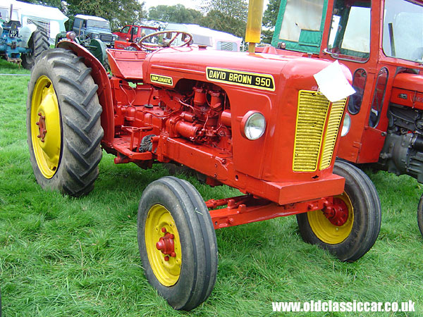 David Brown 950 tractor picture.