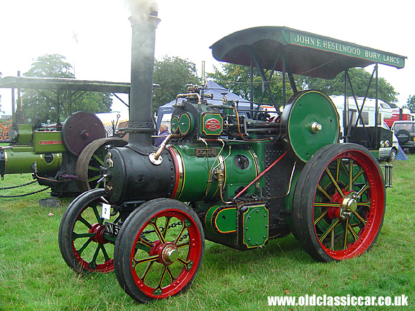 Aveling and Porter Traction engine picture.