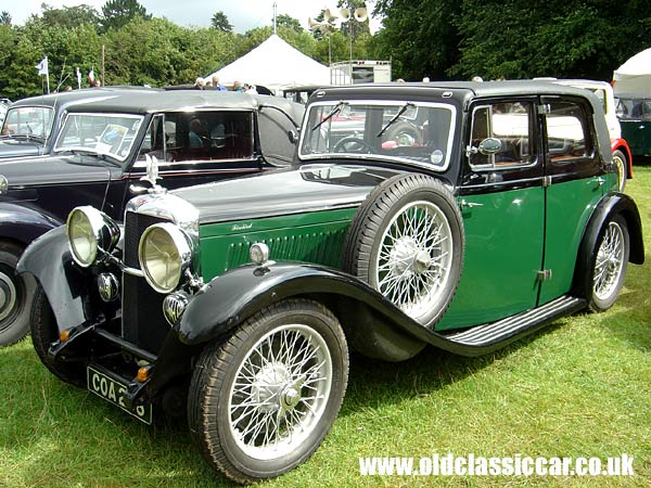 Old Alvis Firebird at oldclassiccar.