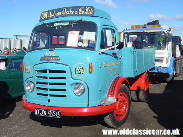 Old Karrier Bantam dropside at oldclassiccar.