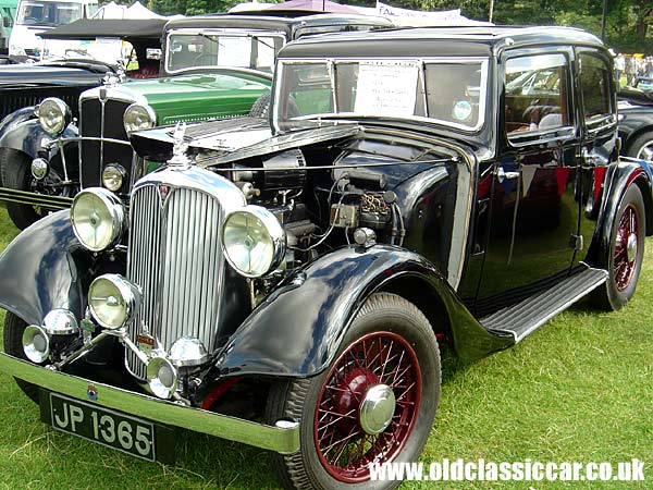 Old Rover Twelve Sports at oldclassiccar.