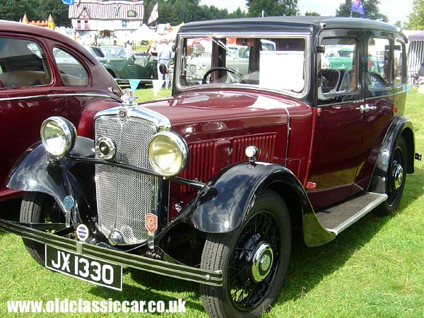 Old Morris Ten at oldclassiccar.