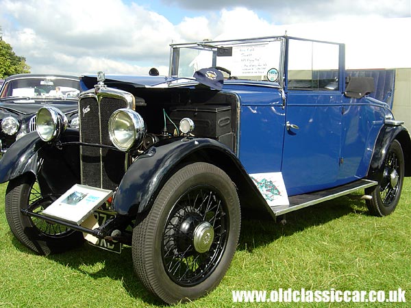 Old Jowett Flying Fox at oldclassiccar.