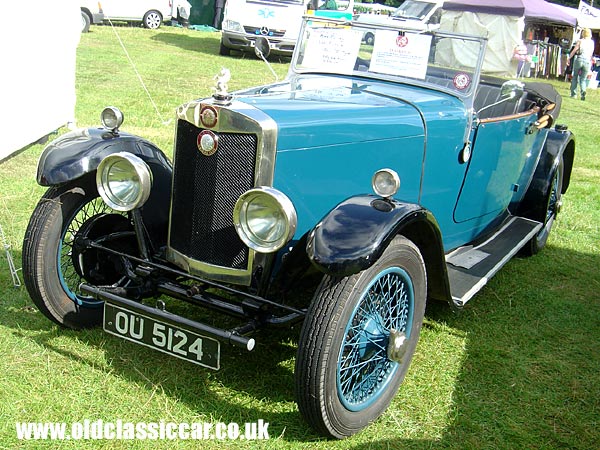 Old Lea Francis O Type tourer at oldclassiccar.