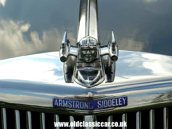 Old Armstrong Siddeley Limousine at oldclassiccar.