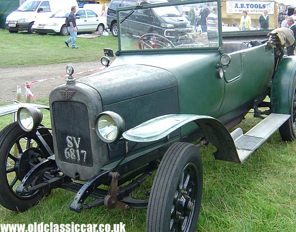 Old Austin Tourer at oldclassiccar.