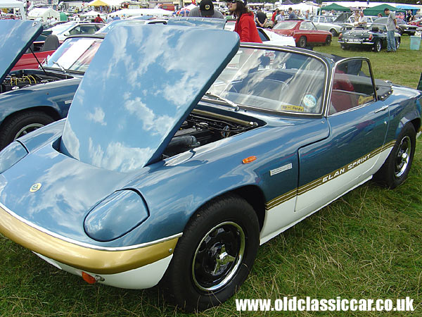 Old Lotus Elan Sprint at oldclassiccar.