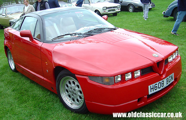 Photo of Alfa Romeo SZ at oldclassiccar.