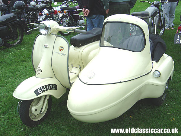 Photo of Lambretta Scooter sidecar at oldclassiccar.
