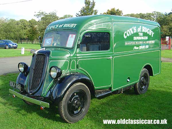 Photo of Fordson E88W van at oldclassiccar.