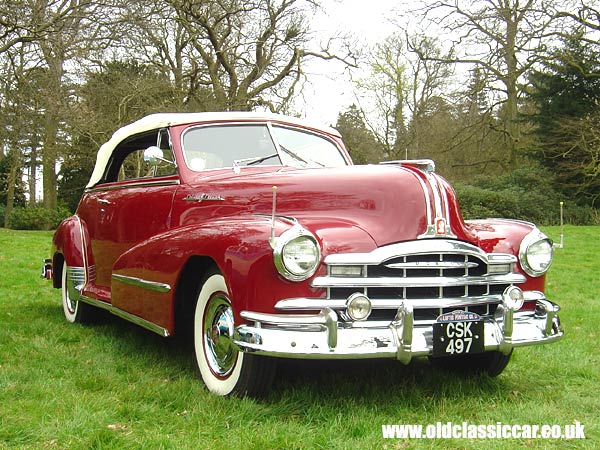 Photo of Pontiac Silver Streak convertible at oldclassiccar.