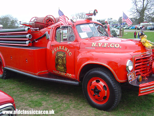Photo of Studebaker Fire engine at oldclassiccar.