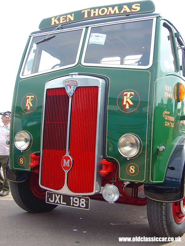 Photo of Maudslay Flatbed lorry at oldclassiccar.