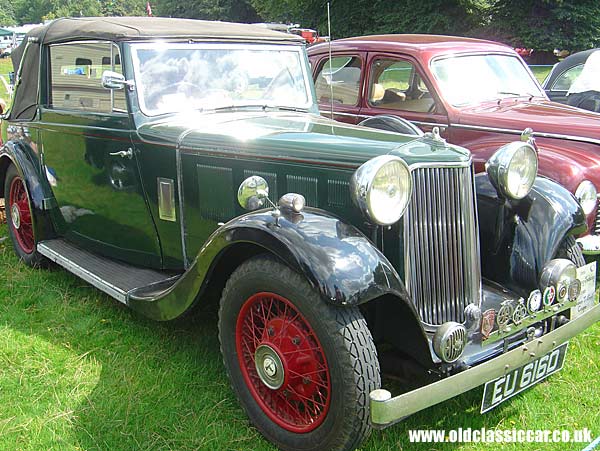 Photo of Armstrong Siddeley Salmon Tickford Coupe at oldclassiccar.