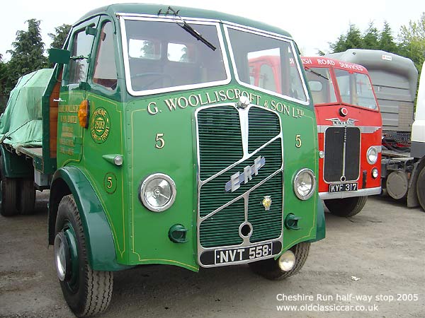 Flatbed built at the ERF factory