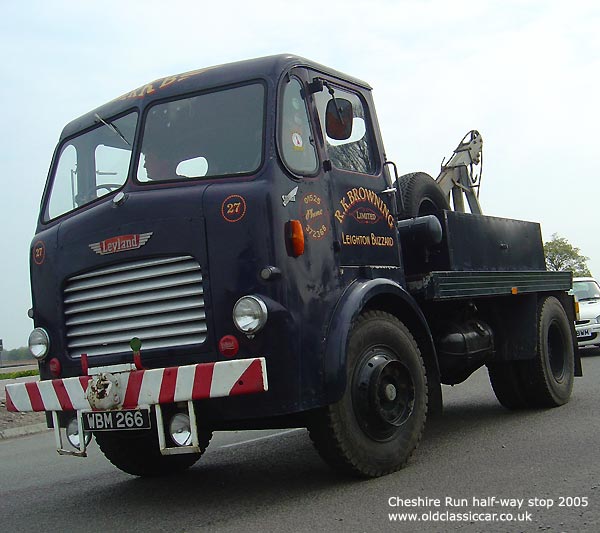 Comet Breakdown wagon built at the Leyland factory