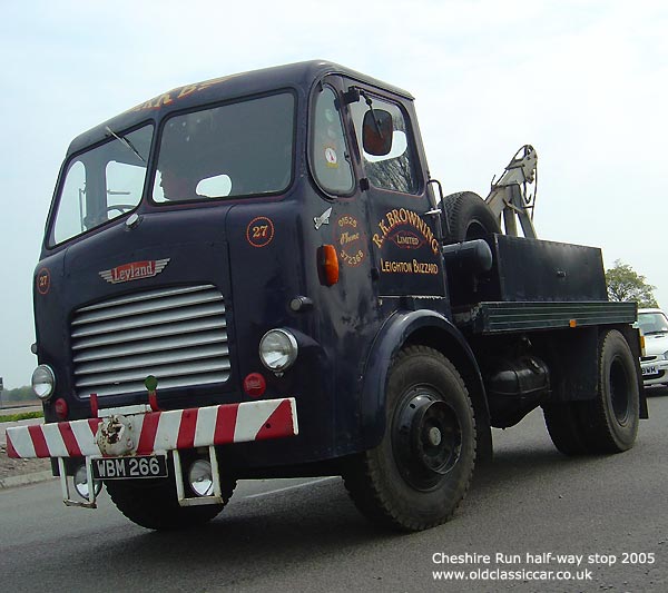 Comet Breakdown wagon built at the Leyland factory