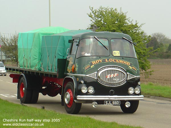 Flatbed built at the ERF factory