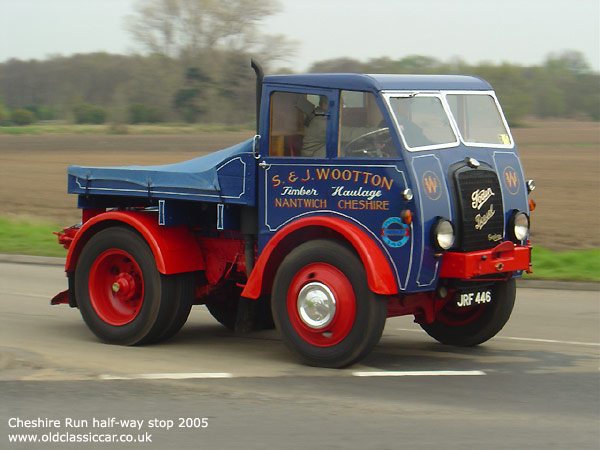 tractor unit built at the Foden factory