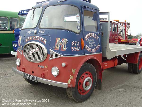 lorry built at the ERF factory