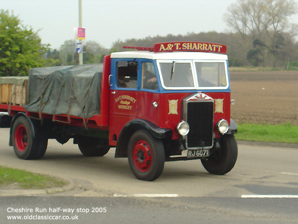 Flatbed built at the Albion factory