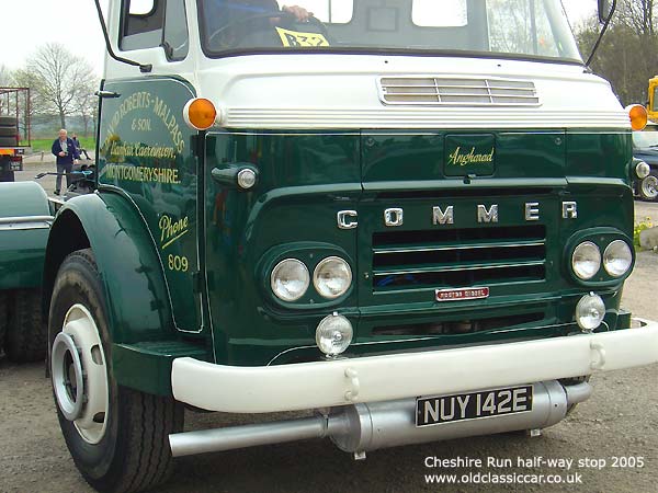 Diesel lorry built at the Commer factory