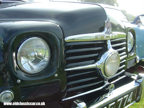 Rover P4 seen at Cholmondeley Castle show in 2005.