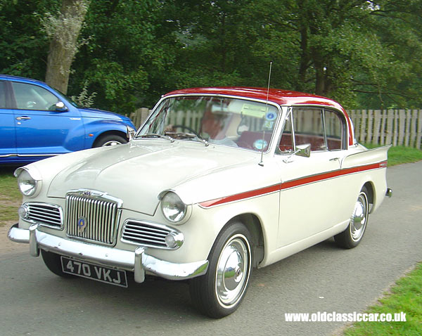 Sunbeam Rapier seen at Cholmondeley Castle show in 2005.