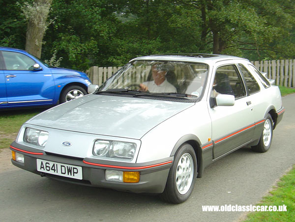 Ford Sierra XR4i seen at Cholmondeley Castle show in 2005.