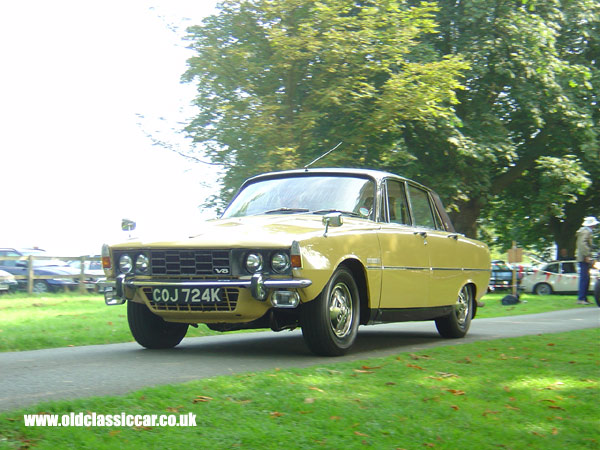 Rover 3500 seen at Cholmondeley Castle show in 2005.