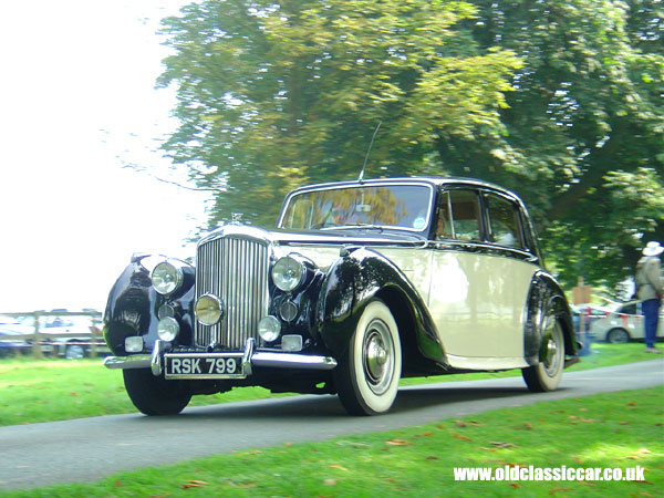 Bentley MkVI seen at Cholmondeley Castle show in 2005.