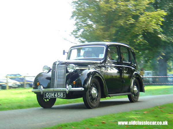 Austin 8 seen at Cholmondeley Castle show in 2005.