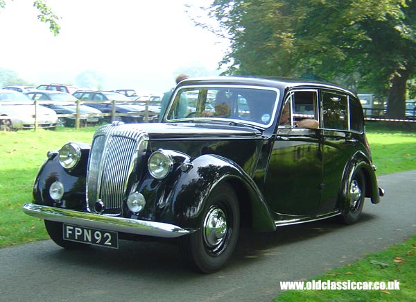 Daimler Consort seen at Cholmondeley Castle show in 2005.