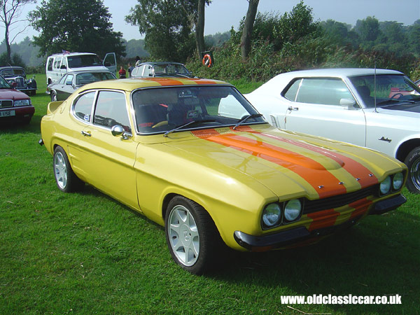 Ford Capri RS seen at Cholmondeley Castle show in 2005.