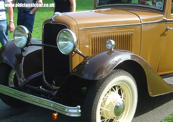 Ford Model A seen at Cholmondeley Castle show in 2005.