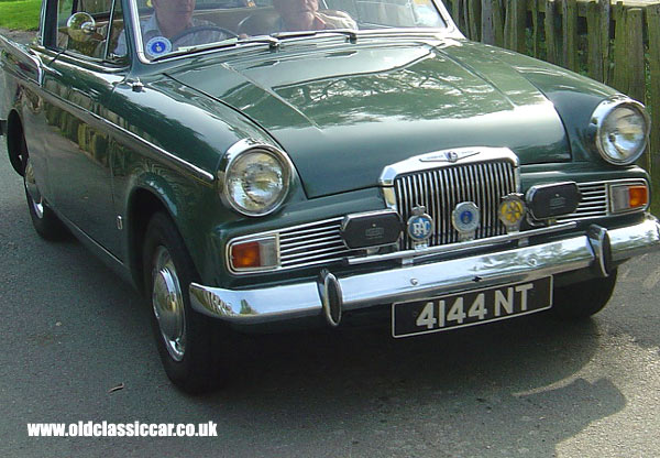 Sunbeam Rapier seen at Cholmondeley Castle show in 2005.