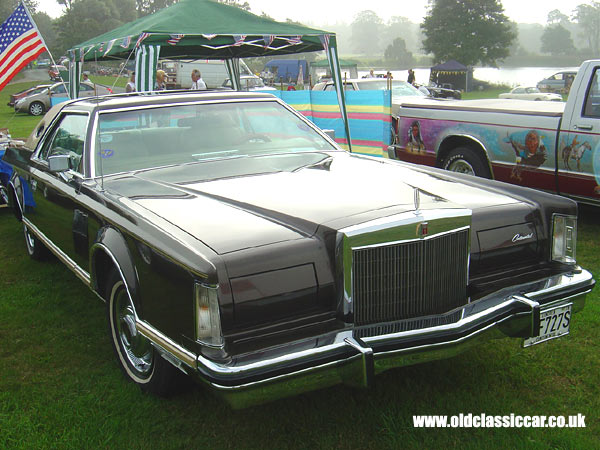 Lincoln Continental seen at Cholmondeley Castle show in 2005.