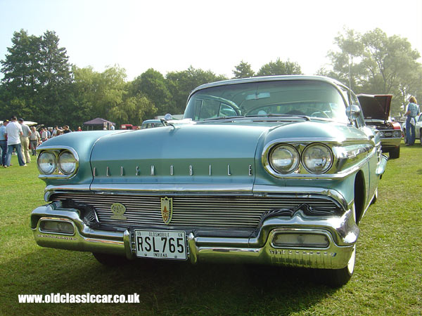 Oldsmobile 88 seen at Cholmondeley Castle show in 2005.