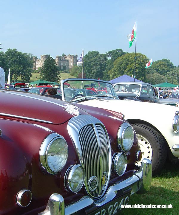 Daimler V8 250 seen at Cholmondeley Castle show in 2005.