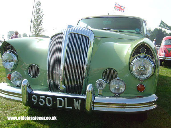 Daimler Continental Coupe seen at Cholmondeley Castle show in 2005.