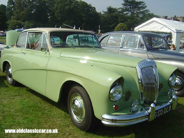 Daimler Continental Coupe seen at Cholmondeley Castle show in 2005.