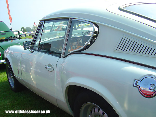 Triumph GT6 Mk3 seen at Cholmondeley Castle show in 2005.