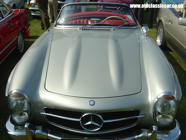 Mercedes-Benz 300SL seen at Cholmondeley Castle show in 2005.