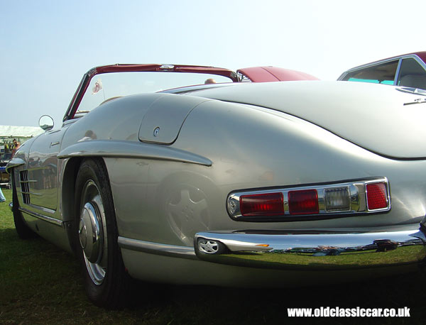 Mercedes-Benz 300 SL seen at Cholmondeley Castle show in 2005.