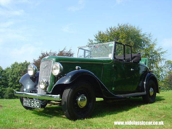 Austin Tourer seen at Cholmondeley Castle show in 2005.