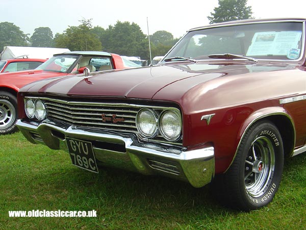 Buick Skylark Gran Sport seen at Cholmondeley Castle show in 2005.