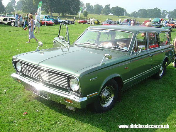 Chrysler Valiant estate seen at Cholmondeley Castle show in 2005.