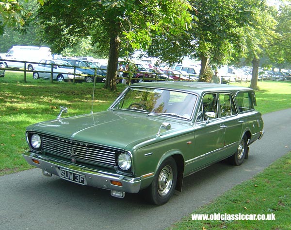 Chrysler Valiant estate seen at Cholmondeley Castle show in 2005.